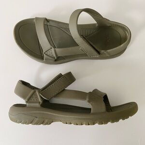 Teva Hurricane Drift Sandals - Olive Green - Mens size 10